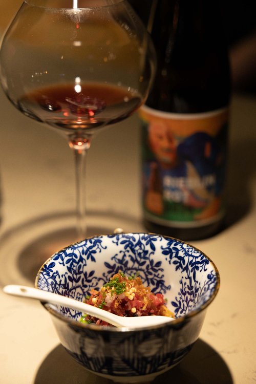 Fantastisk råbiff på Nana Omakase