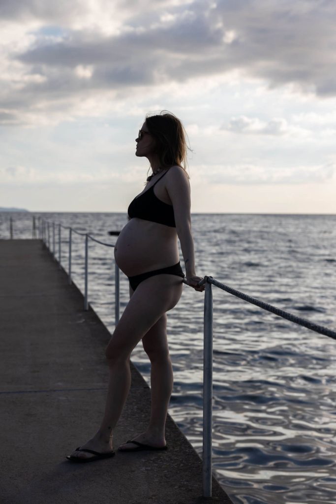 Rebecca-gravid